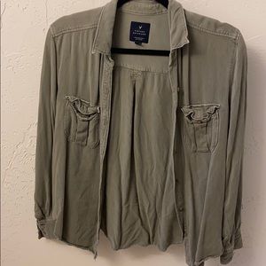 American eagle size medium vintage boyfriend shirt